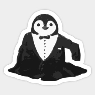 Suited up Sticker